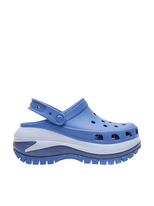 Crocs Classic Mega Crush Women's Clogs Blue 207988-4ON