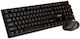 Spacer SPDS-1100 Fără fir Set tastatură și mouse Engleză Internațională
