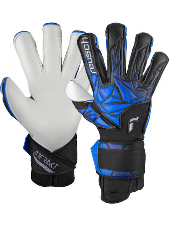Reusch Attrakt Regrip Adults Goalkeeper Gloves Blue