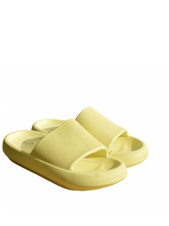 Eq-shoes Women's Flip Flops Yellow