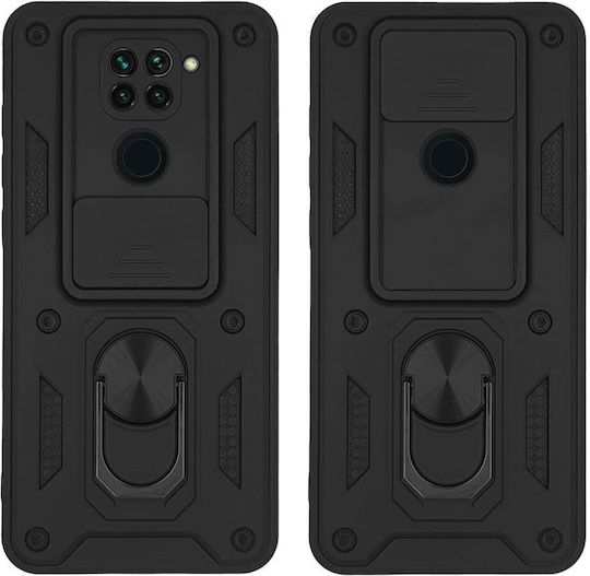 Sonique Back Cover Σιλικόνης / Πλαστικό Μαύρο (Redmi Note 9)