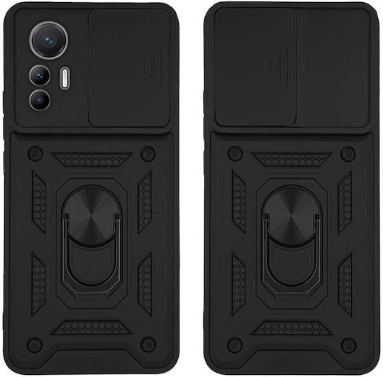 Sonique Back Cover Silicon / Plastic Negru (Xiaomi 12 Lite)