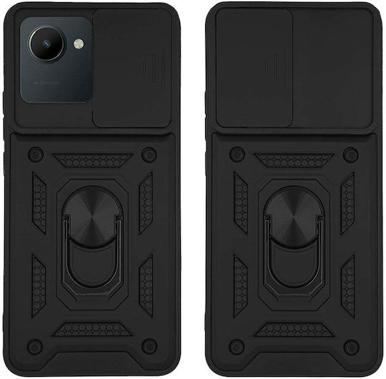 Sonique Back Cover Σιλικόνης / Πλαστικό Μαύρο (Realme C30)