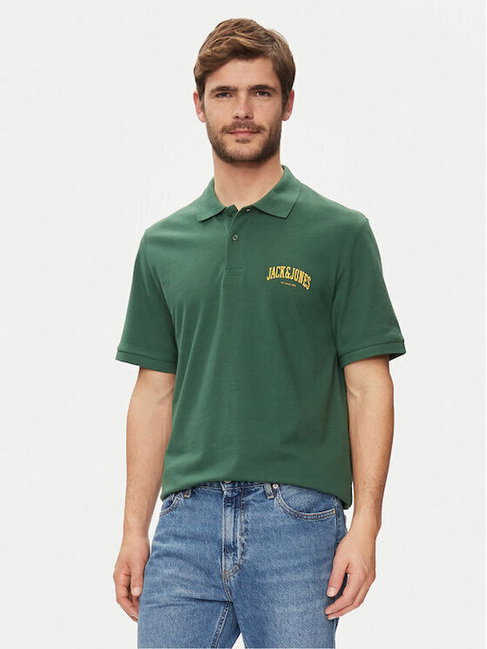 Jack & Jones Bluza Bărbătească Polo Green 12247387