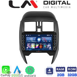 LM Digital Car-Audiosystem für Nissan Micra 2010 > 2016 (Bluetooth/USB/WiFi/GPS/Android-Auto)