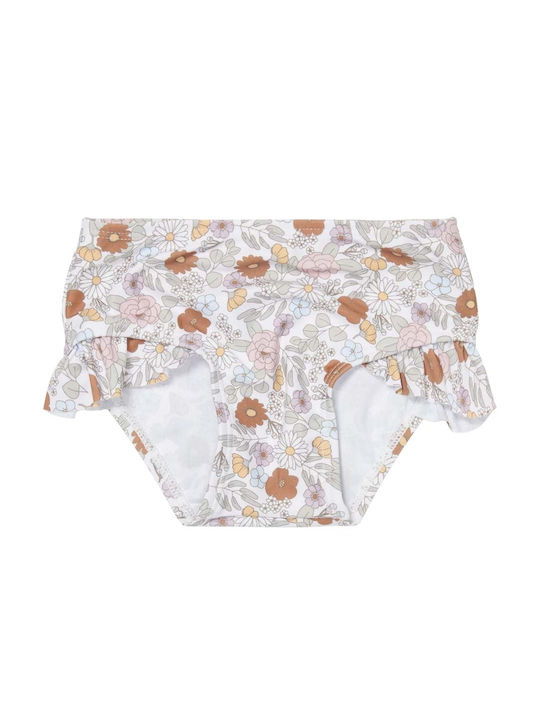 Cl3340-01 Little Dutch Children's Swimwear Bikini Swimsuit With Underwear With Protection Uv50 Vintage Little Flowers