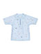 Cl2-81640 Little Dutch Kids Short Sleeve T-shirt with Protection Uv50 Sailors Bay Blue