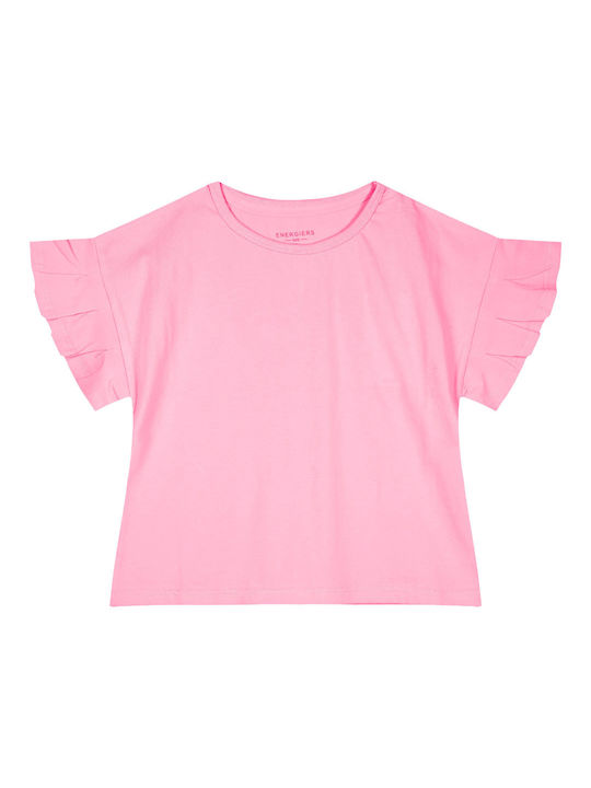 Energiers Kids Blouse Short Sleeve Pink