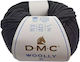 DMC Wooly Wolle Schwarz 02 80m 50g