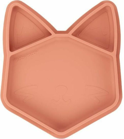 Babymoov Baby Food Plate made of Silicone Orange