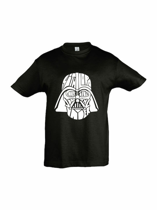 Παιδικό T-shirt Κοντομάνικο Μαύρο Sith Lord, Dark Side, Darth Vader, Star Wars