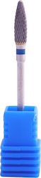 ALX Cosmetics Nail Drill Carbide Bit with Cone Head Blue