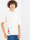 Pinku Eiga T-shirt Λευκό