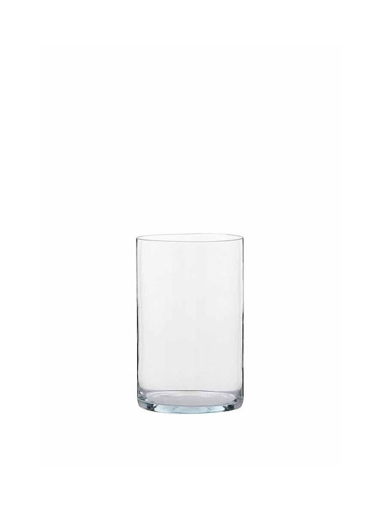 Decorative Vase Κύλινδρος Transparent 20x30cm