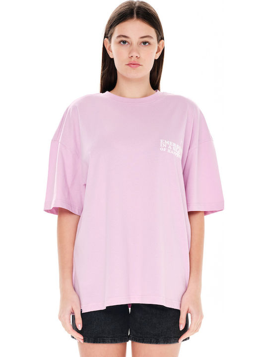 Emerson Damen T-Shirt Rosa