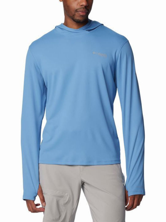 Sweatshirt with Hood Blue