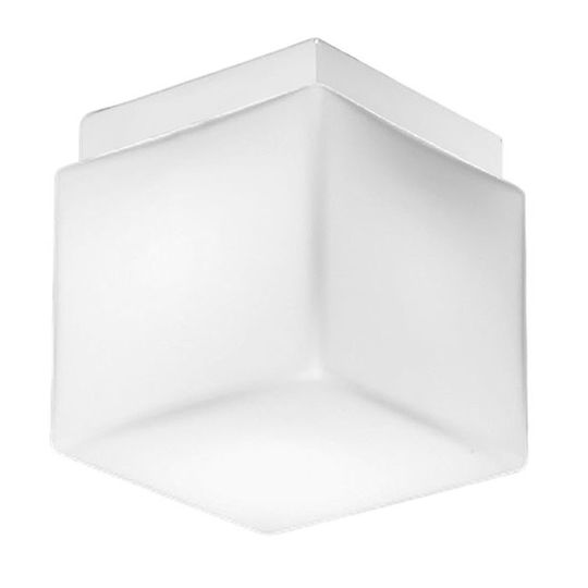 Zafferano Wall-Mounted Outdoor Ceiling Lamp E27 IP40 11x11x13cm