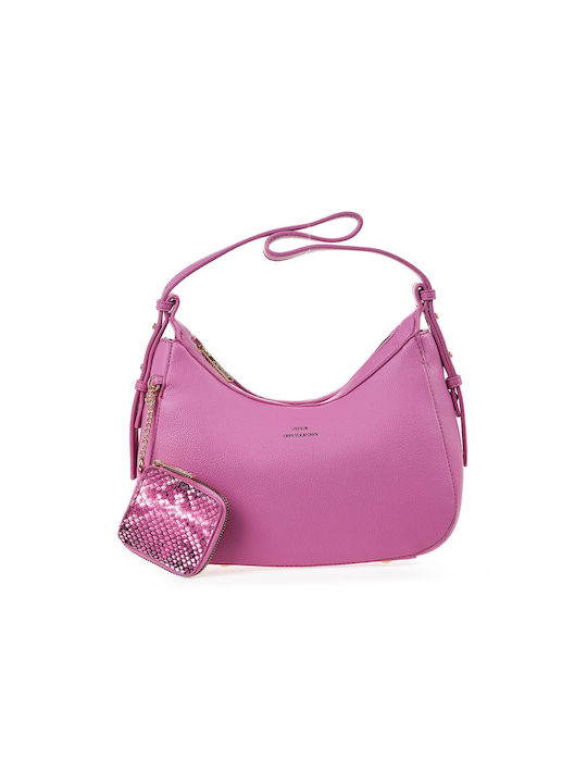 Verde Damen Tasche Schulter Rosa