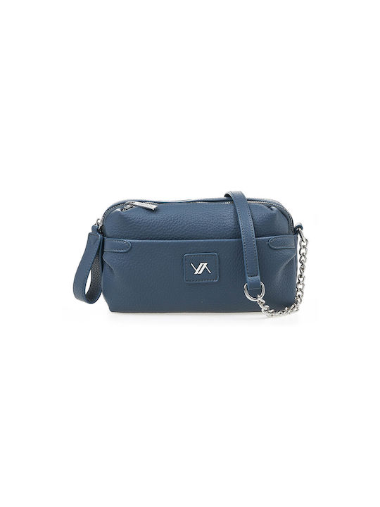 Verde Damen Tasche Schulter Blau