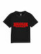 Παιδικό T-shirt Μαύρο Stranger Things, Stranger Danger