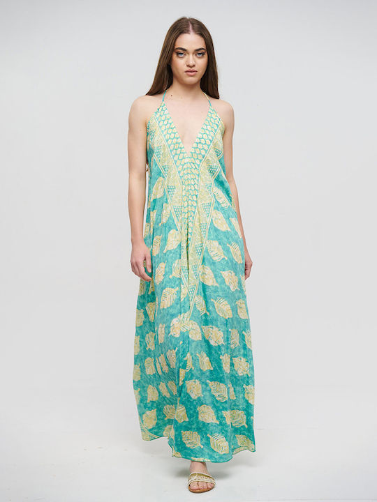 Ble Resort Collection Maxi Kleid Turquoise