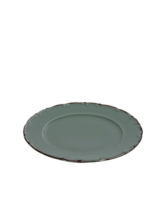 Espiel Liana Plate Shallow Green with Diameter ...