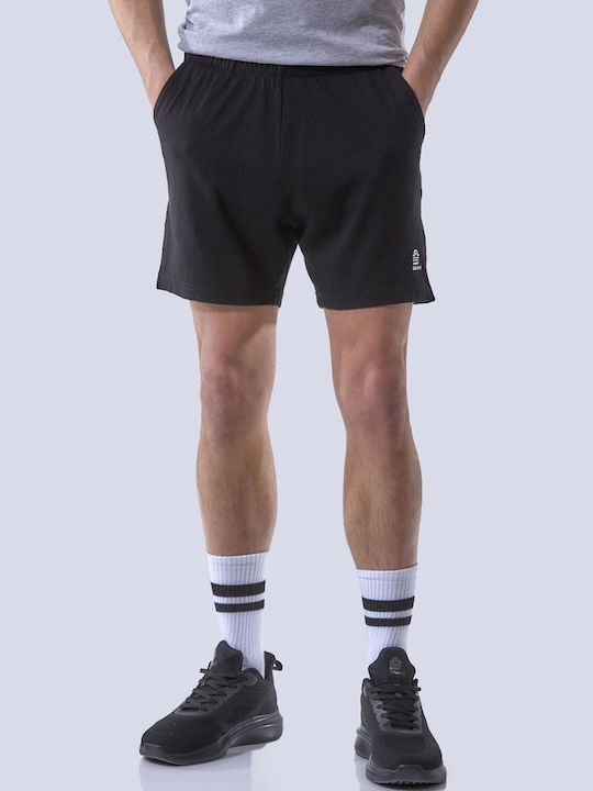 Admiral - Men's Compo Admiral Black Sports Bermuda shorts