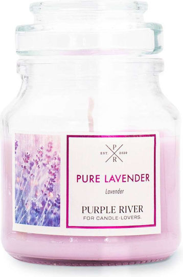Purple River Aromatische Soja Kerze im Lavendel Gefäß Purple River Aromatische Soja Kerze im Lavendel Gefäß