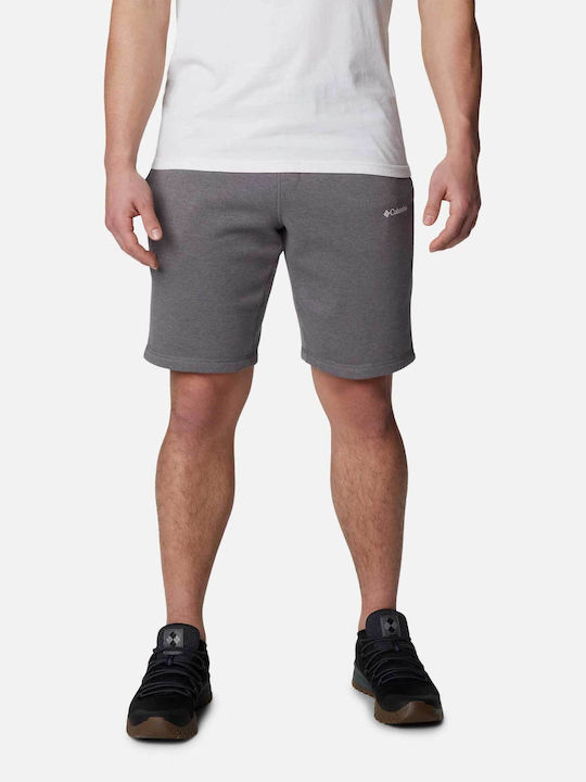 Columbia Αθλητικό Σορτς Logo Fleece Grey Άνδρες