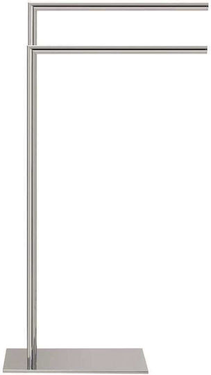 Sealskin Поставка за дрехи Баня Двоен ​45x80см Сребрист