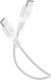 Cellular Line Cablu USB 2.0 USB-C Masculin - USB-C Alb 0.6m USBDATA06USBC2CW