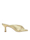 322002h-cab04 Crack Mule Carrano - Gold - Leder