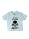 Kids' T-shirt Baby Blue Don't Mess With My Daddy, Darth Vader, Star Wars