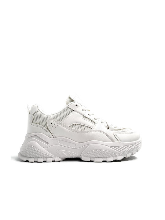 Plato Chunky Sneakers White