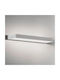 Zafferano Leuchte Wand mit Integrierter LED und Warmweißes Licht 53x9x3.5cm