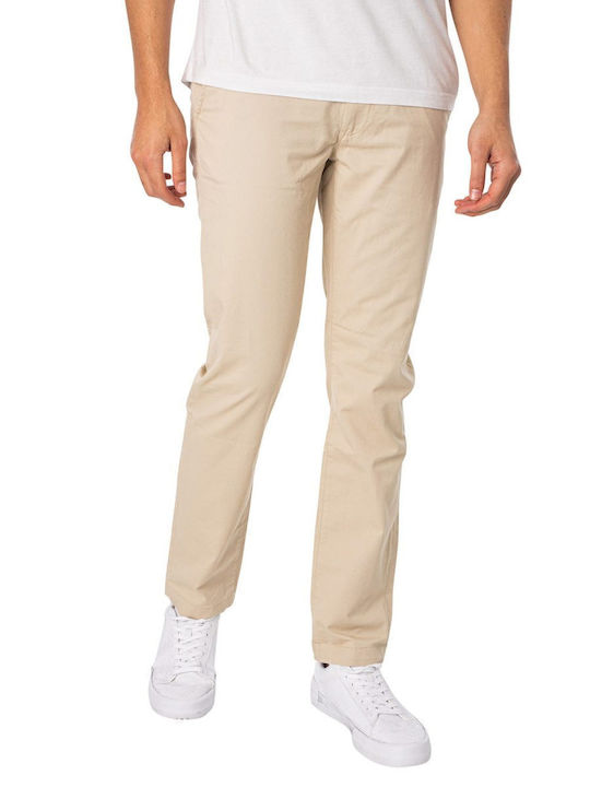 Light Beige Chinos Trousers Superdry M7011130a 8pv