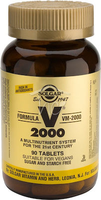 Solgar Formula VM-2000 Βιταμίνη για Ενέργεια 90 ταμπλέτες