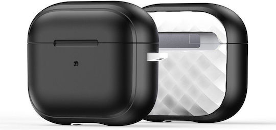 Dux Ducis Θήκη Σιλικόνης σε Μαύρο χρώμα για Apple AirPods Pro