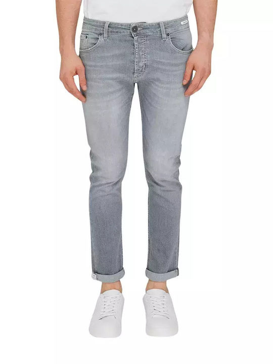 Uniform Jeans Uniform Barney Παντελόνι Τζιν Regular Fit Γκρι