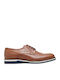 Antonio Men's Lace-Up Shoes Tan Leather - 60-004