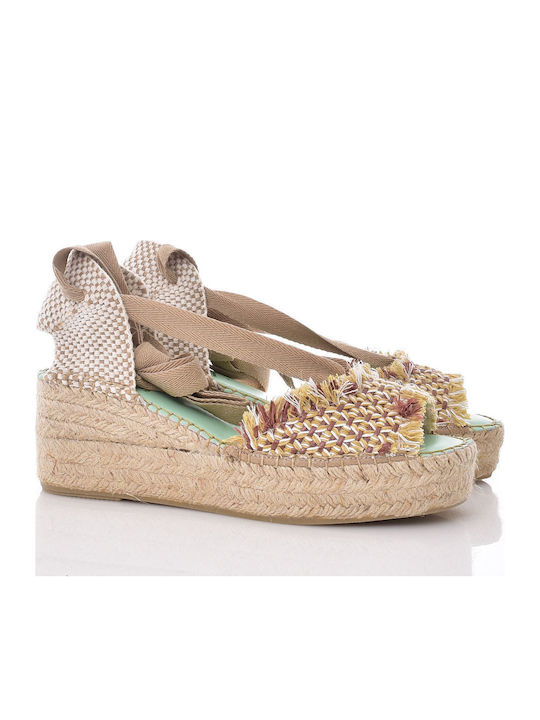 Star Love Πλατφόρμες Beige
