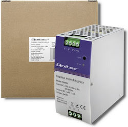 Qoltec Sursă de Alimentare pe Șină DIN cu Ieșire 48V și Putere 240W 5A