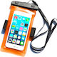 Hurtel Waterproof Case up to 6.5" Orange