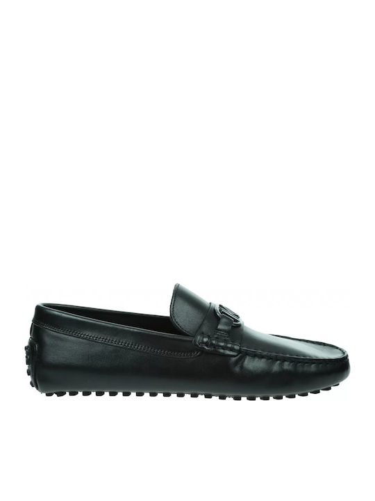 Loafer Δερμάτινο Karl Lagerfeld Μαύρο Kl22410 0...