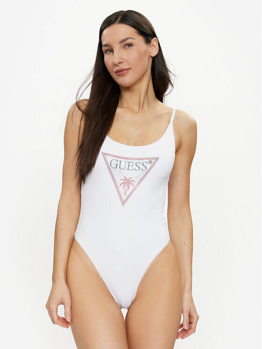 Guess Μαγιό E4gj03 Mc040 Λευκό Μαγιό Guess