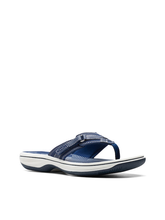 Clarks Brinkley Sea Women's Flip Flops Navy Blue