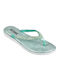 Mitsuko Women's Flip Flops Turquoise