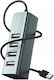Awei USB 2.0 4 Port Hub with USB-A Connection Gray