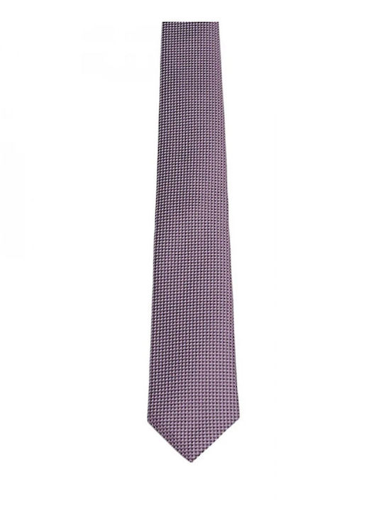 Hugo Boss Men's Tie Printed in Lilac Color