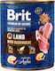 Brit Premium by Nature Wet Dog Food in Can with...